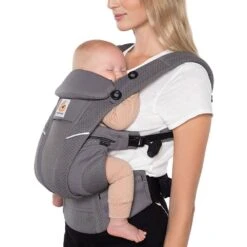 Ergobaby Porte Bébé Omni Breeze Gris Anthracite -Allobébé er046103655 2