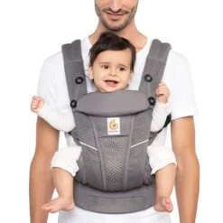 Ergobaby Porte Bébé Omni Breeze Gris Anthracite -Allobébé er046103655 6