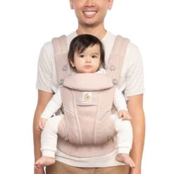 Ergobaby Porte Bébé Omni Breeze Quartz Rose -Allobébé er046103679 5