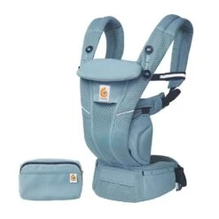 Ergobaby Porte Bébé Omni Breeze Bleu Ardoise