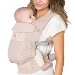 Ergobaby Porte-bébé Adapt Mesh Softflex - Rose Quartz -Allobébé er046104034 2