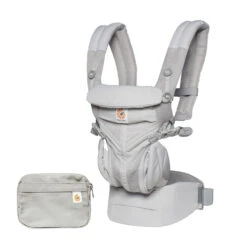 Ergobaby Porte-bébé Omni 360 Cool Air Mesh - Gris Perle