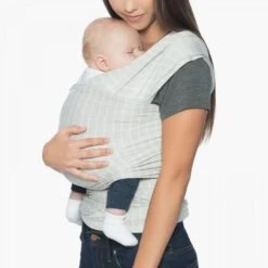 Ergobaby Écharpe De Portage Aura - Gris Rayé -Allobébé er046157816 3
