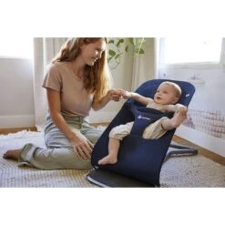 Ergobaby Transat Bébé Evolve Bleu Nuit 7 Ergobaby Transat Bébé Evolve Bleu Nuit -Allobébé er062106052 3
