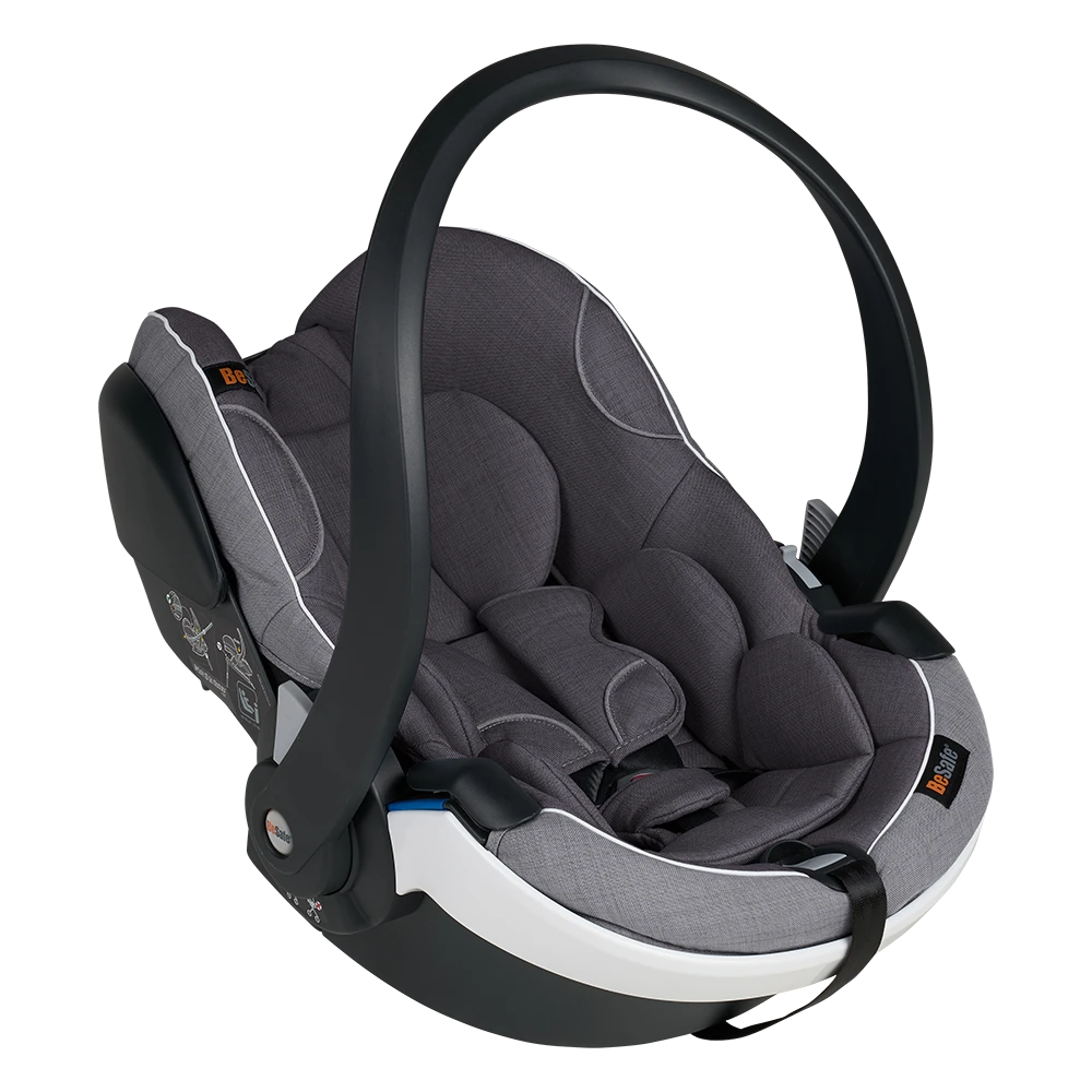 BeSafe Siège Auto Coque Izi Go Modular X1 I-size Metallic Mélange -groupe 0+ 3 BeSafe Siège Auto Coque Izi Go Modular X1 I-size Metallic Mélange -groupe 0+ – Image 3
