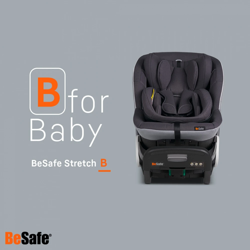 BeSafe Siège Auto Stretch B - Cloud Melange 12 BeSafe Siège Auto Stretch B - Cloud Melange – Image 12