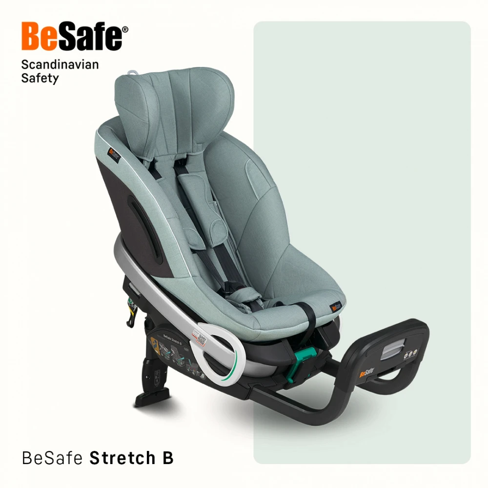 BeSafe Siège Auto Stretch B - Cloud Melange 8 BeSafe Siège Auto Stretch B - Cloud Melange – Image 8