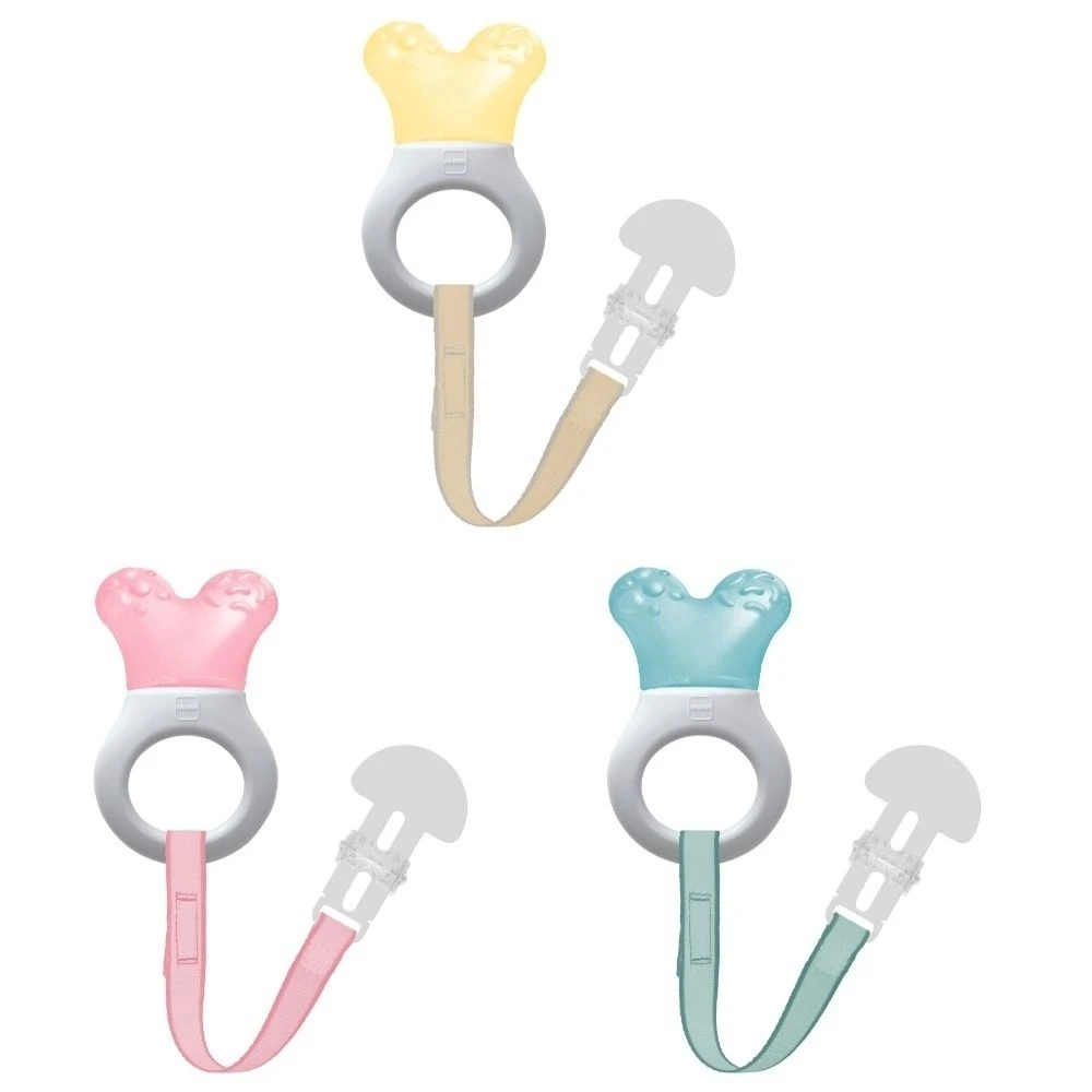 MAM Anneau De Dentition Réfrigéré Avec Attache Aléatoire 1 MAM Anneau De Dentition Réfrigéré Avec Attache Aléatoire