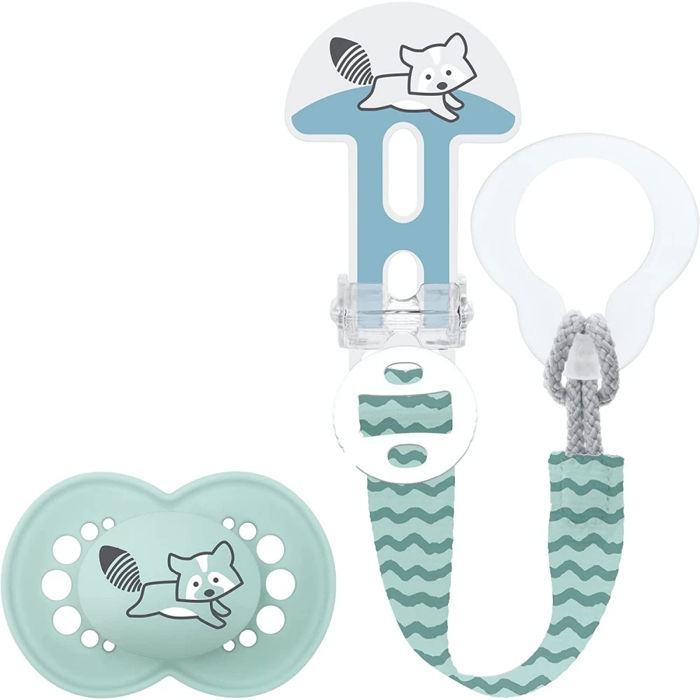 MAM Kit Sucette Et Attache-sucette 18 Mois+ Aléatoire 2 MAM Kit Sucette Et Attache-sucette 18 Mois+ Aléatoire – Image 2