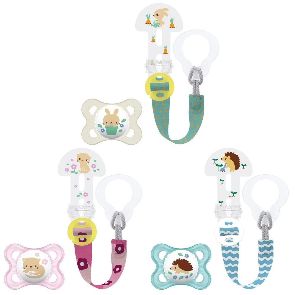 MAM Kit Sucette Et Attache Sucette 2-6 Mois Aléatoires 1 MAM Kit Sucette Et Attache Sucette 2-6 Mois Aléatoires