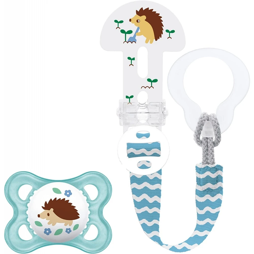 MAM Kit Sucette Et Attache Sucette 2-6 Mois Aléatoires 2 MAM Kit Sucette Et Attache Sucette 2-6 Mois Aléatoires – Image 2
