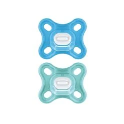 MAM Lot De 2 Sucettes Comfort 2-6 Mois Bleu