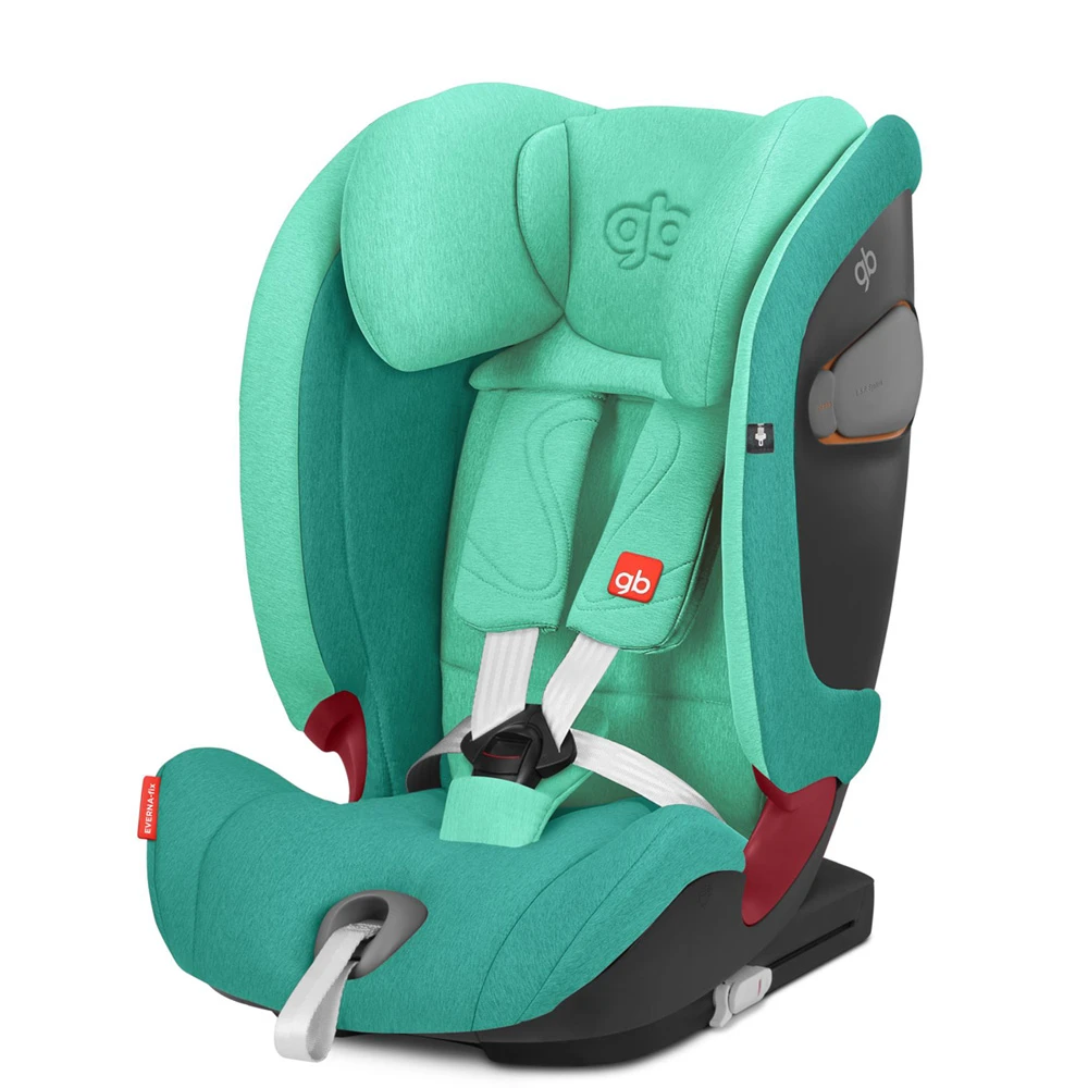 GB Siège Auto Everna-fix Laguna Blue/turquoise - Groupe 1/2/3 1 GB Siège Auto Everna-fix Laguna Blue/turquoise - Groupe 1/2/3