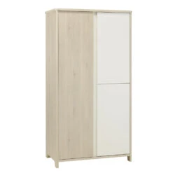 Chambre Trio Sacha Pin Blanchi - Lit 70x140 + Commode + Armoire 11 Chambre Trio Sacha Pin Blanchi - Lit 70x140 + Commode + Armoire -Allobébé gl061660814 4