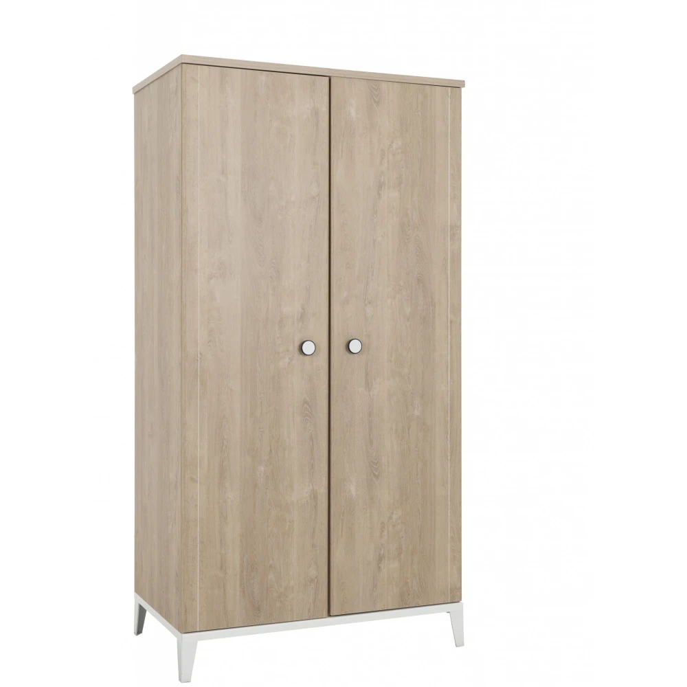 Chambre Trio Marcel - Lit 70x140 + Armoire 2p + Commode 6 Chambre Trio Marcel - Lit 70x140 + Armoire 2p + Commode – Image 6