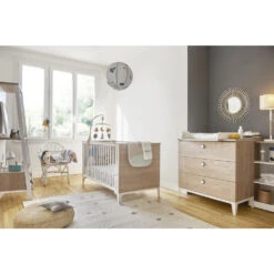Chambre Trio Marcel - Lit 70x140 + Armoire 2p + Commode 15 Chambre Trio Marcel - Lit 70x140 + Armoire 2p + Commode -Allobébé gl061668032 6