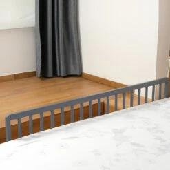 Barriere De Lit Sweet Dream140 Cm En Bois Gris 10 Barriere De Lit Sweet Dream140 Cm En Bois Gris -Allobébé gt071487274 2