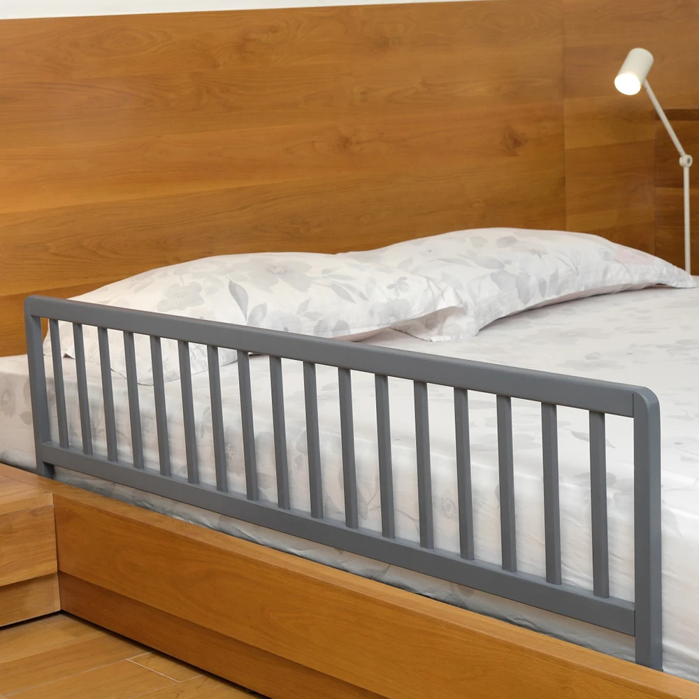 Barriere De Lit Sweet Dream140 Cm En Bois Gris 5 Barriere De Lit Sweet Dream140 Cm En Bois Gris – Image 5