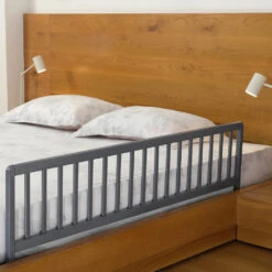 Barriere De Lit Sweet Dream140 Cm En Bois Gris 13 Barriere De Lit Sweet Dream140 Cm En Bois Gris -Allobébé gt071487274 5
