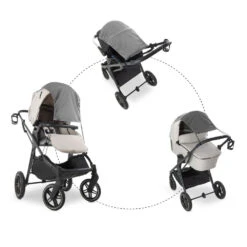 HAUCK Pare-soleil Universel Poussette Gris 12 HAUCK Pare-soleil Universel Poussette Gris -Allobébé ha030050045 5