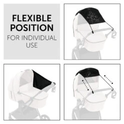 HAUCK Pare-soleil Universel Poussette Mickey Black 10 HAUCK Pare-soleil Universel Poussette Mickey Black -Allobébé ha030050724 4