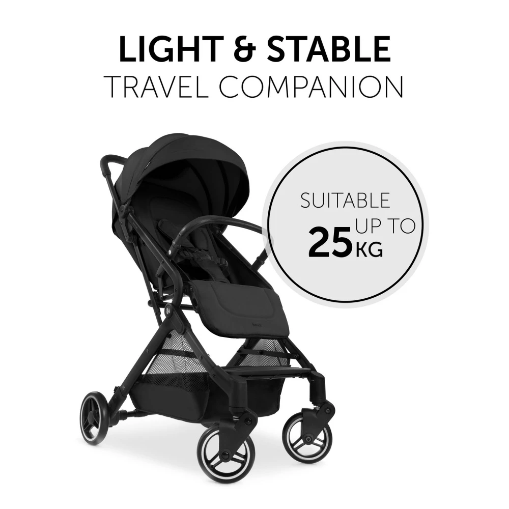 HAUCK Poussette Compacte Travel N Care Black 3 HAUCK Poussette Compacte Travel N Care Black – Image 3