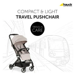 HAUCK Poussette Compacte Travel N Care Beige 17 HAUCK Poussette Compacte Travel N Care Beige -Allobébé ha041060152 5