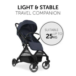 HAUCK Poussette Compacte Travel N Care Navy Blue 15 HAUCK Poussette Compacte Travel N Care Navy Blue -Allobébé ha041060169 3