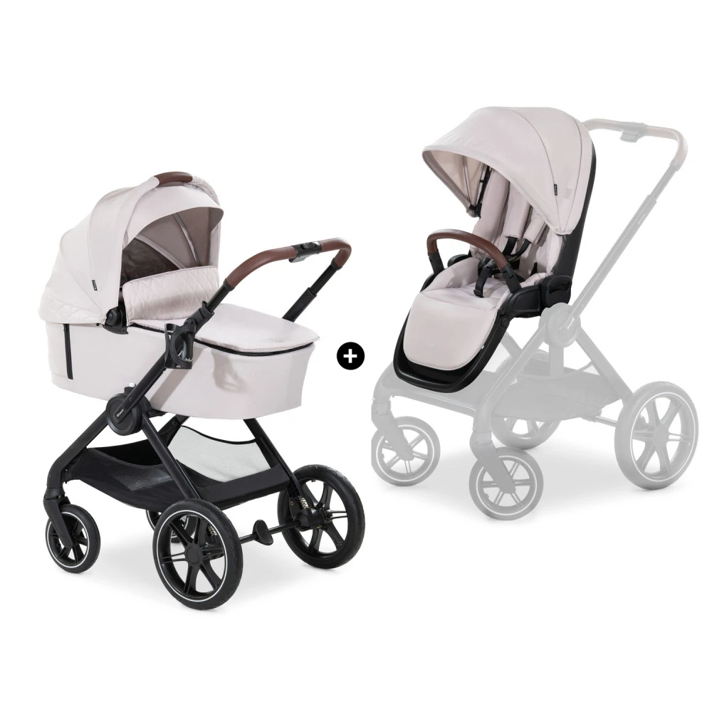 HAUCK Pack Poussette Duo 2 En 1 Walk N Care Beige 1 HAUCK Pack Poussette Duo 2 En 1 Walk N Care Beige