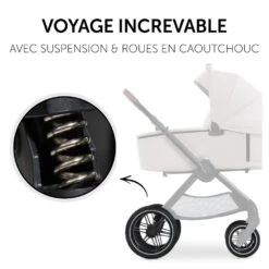 HAUCK Pack Poussette Duo 2 En 1 Walk N Care Beige 16 HAUCK Pack Poussette Duo 2 En 1 Walk N Care Beige -Allobébé ha041265461 5