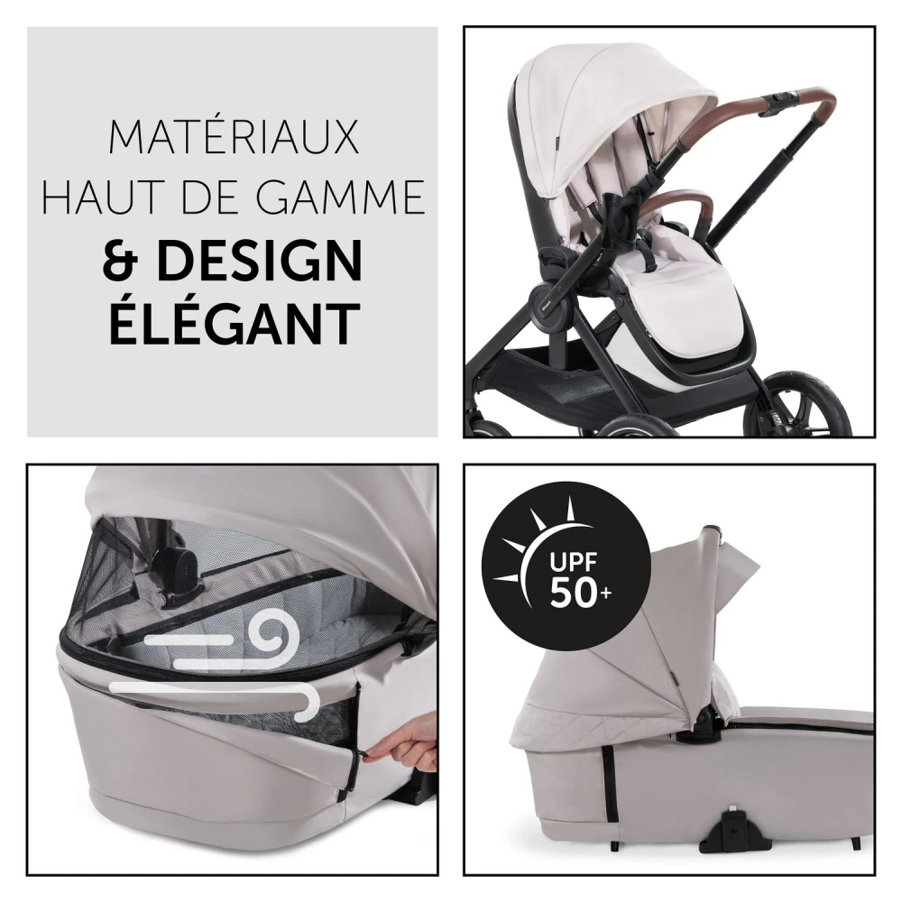 HAUCK Pack Poussette Duo 2 En 1 Walk N Care Beige 7 HAUCK Pack Poussette Duo 2 En 1 Walk N Care Beige – Image 7