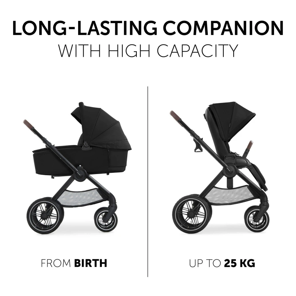 HAUCK Pack Poussette Duo 2 En 1 Walk N Care Air Black 2 HAUCK Pack Poussette Duo 2 En 1 Walk N Care Air Black – Image 2