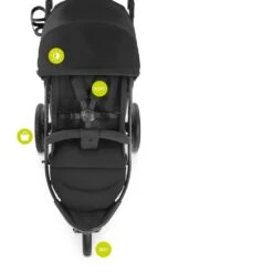 HAUCK Poussette Rapid 3r Black -Allobébé ha041548549 3