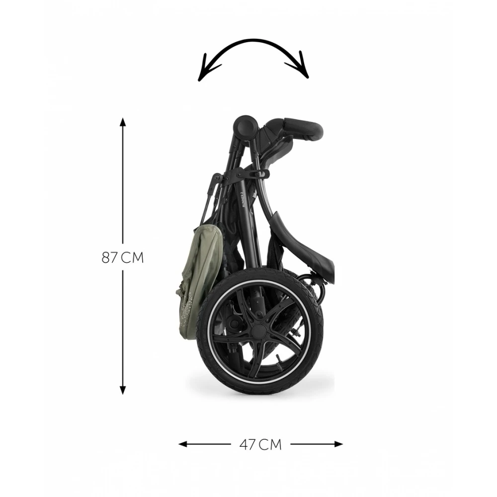 HAUCK Poussette Runner 2 Mickey Mouse Olive 2 HAUCK Poussette Runner 2 Mickey Mouse Olive – Image 2