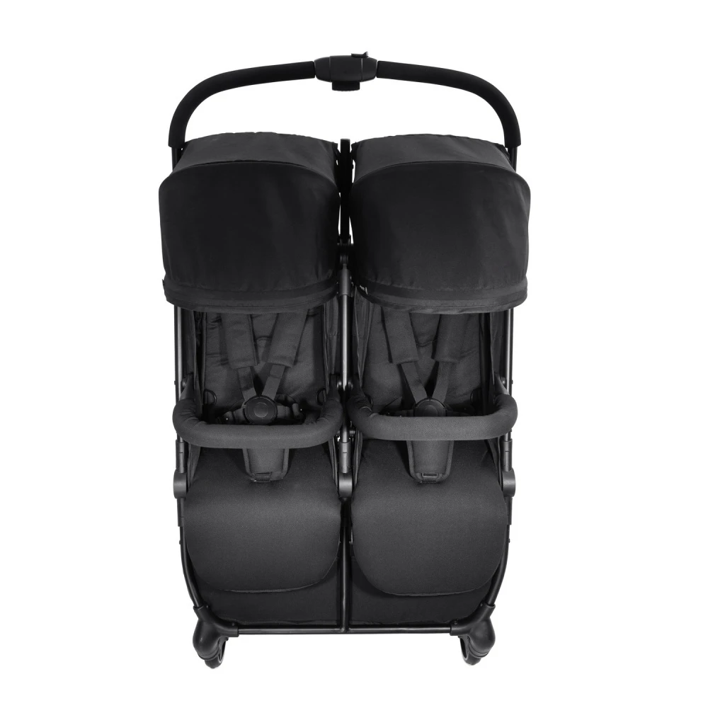 HAUCK Poussette Double Swift X Duo Black 2 HAUCK Poussette Double Swift X Duo Black – Image 2