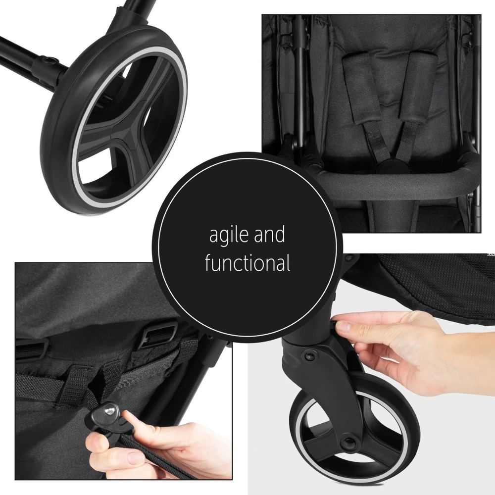 HAUCK Poussette Double Swift X Duo Black 9 HAUCK Poussette Double Swift X Duo Black – Image 9