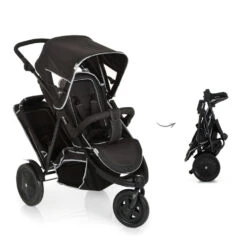 HAUCK Poussette Double Freerider Sh12 Black 12 HAUCK Poussette Double Freerider Sh12 Black -Allobébé ha042013040 2