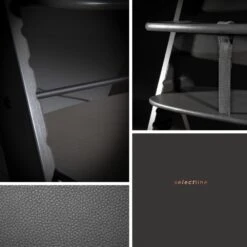 HAUCK Chaise Haute évolutive Alpha Select Charcoal -Allobébé ha051861307 9