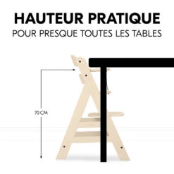 HAUCK Chaise Haute évolutive Alpha+ Vanilla 11 HAUCK Chaise Haute évolutive Alpha+ Vanilla -Allobébé ha051861390 5