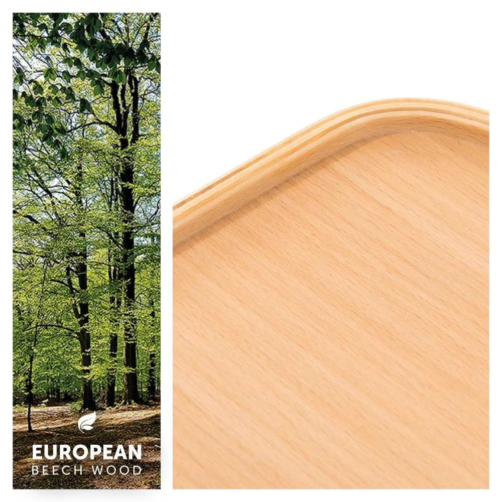 HAUCK Tablette Pour Chaise Haute Alpha Bois Naturel 3 HAUCK Tablette Pour Chaise Haute Alpha Bois Naturel – Image 3