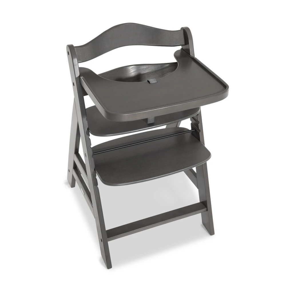 HAUCK Tablette Pour Chaise Haute Alpha Bois Charcoal 10 HAUCK Tablette Pour Chaise Haute Alpha Bois Charcoal – Image 10