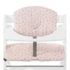 HAUCK Coussin De Chaise Haute Select Jersey Flowers Rose