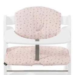 HAUCK Coussin De Chaise Haute Select Jersey Flowers Rose
