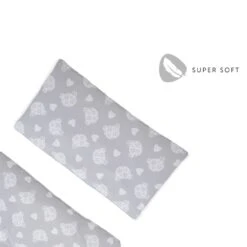 HAUCK Coussin De Chaise Haute Deluxe Teddy Grey 8 HAUCK Coussin De Chaise Haute Deluxe Teddy Grey -Allobébé ha058467620 3