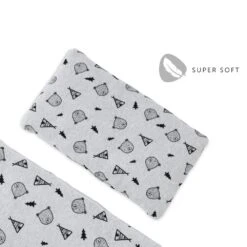 HAUCK Coussin De Chaise Haute Deluxe Nordic Grey -Allobébé ha058467675 6