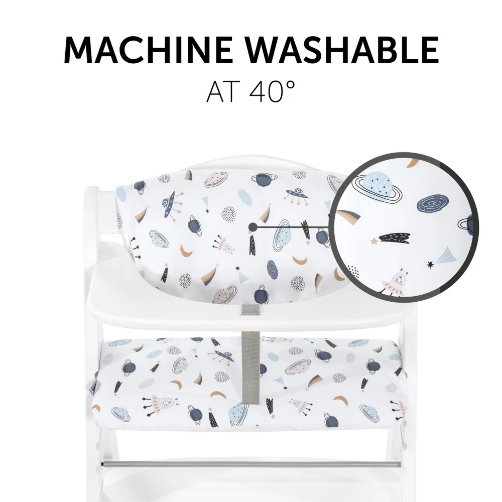 HAUCK Coussin De Chaise Haute Deluxe Space 5 HAUCK Coussin De Chaise Haute Deluxe Space – Image 5