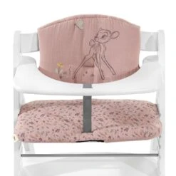 HAUCK Coussin De Chaise Haute Select Bambi Rose