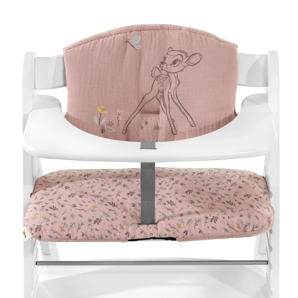 HAUCK Coussin De Chaise Haute Select Bambi Rose 1 HAUCK Coussin De Chaise Haute Select Bambi Rose