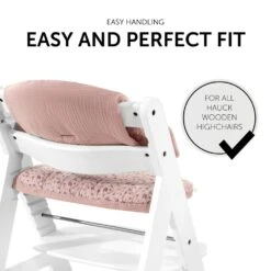 HAUCK Coussin De Chaise Haute Select Bambi Rose 15 HAUCK Coussin De Chaise Haute Select Bambi Rose -Allobébé ha058467767 6