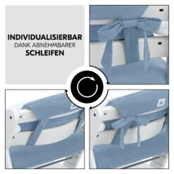 HAUCK Coussin D'assise Pour Chaise Haute Alpha+ Dusty Blue -Allobébé ha058469006 7